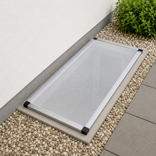 Lichtschachtabdeckung 60x115cm