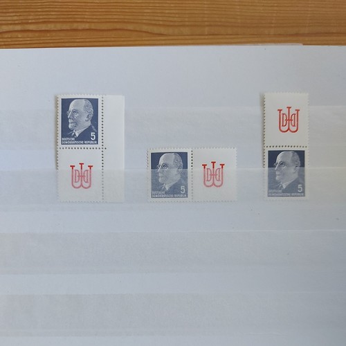 Ddr zusammendrucke walter - ddr,