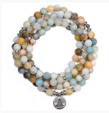 Mala kette mehrfarbig amazonit - kette,
