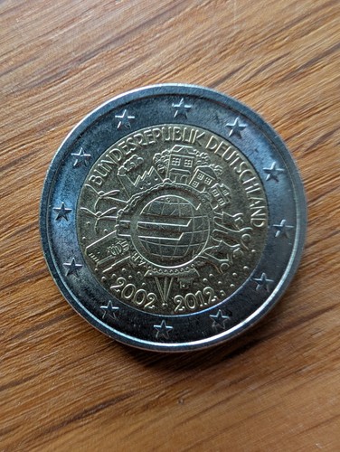 Euro münze bundesrepublik - 2,