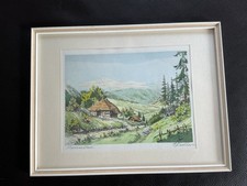 Aquarell schwarzwaldhaus x - schwarzwaldhaus, 37