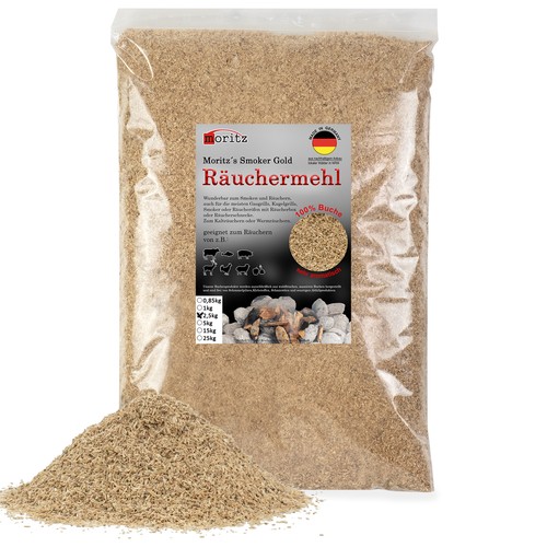 5kg räuchermehl buche fein - räuchermehl,