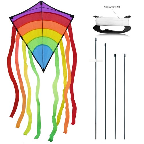 Regenbogen lenkdrachen - regenbogen,