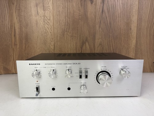 Sanyo dca stereo integrated - sanyo,