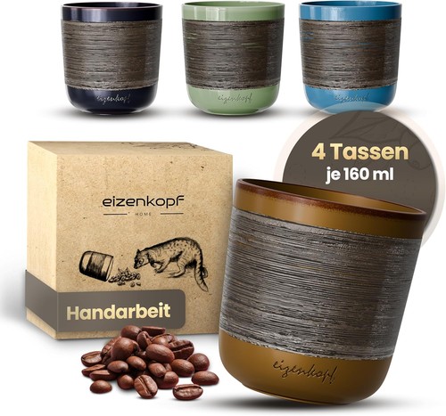 Design espressotassen set aus - design,