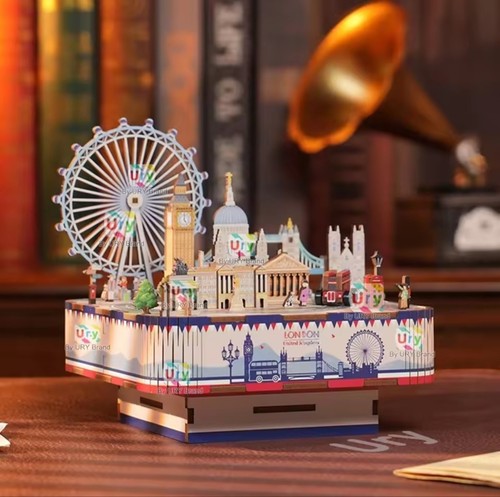 London mini stadtmodell - london, aus