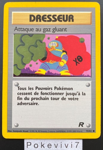 Pokemon karte gasangriff glu - pokemon,