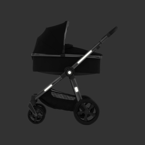 Kinderwagen reflektierende