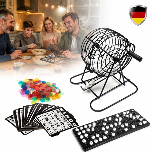 Bingo spiel metalltrommel - spiel,