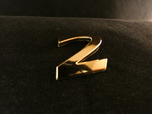 Karat vergoldet zahl 2 - 24,