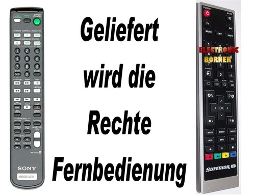 Ersatz fernbedienung für - ersatz,