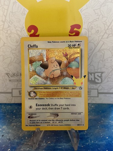 Pokemon karte pii cleffa - pii,