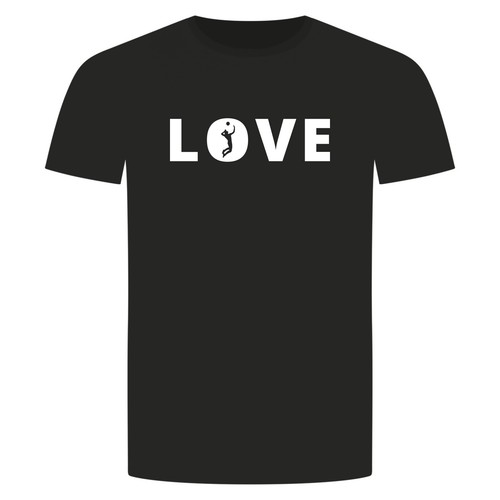 Love volleyball shirt - love,