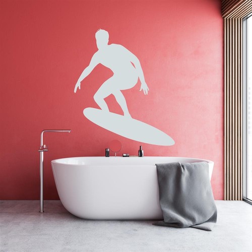 Surfer wandtattoo wellenreiter - wandtattoo,