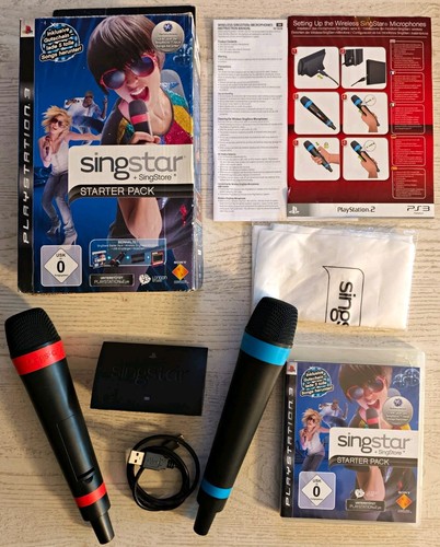 Ps3 singstar starter pack - pack,