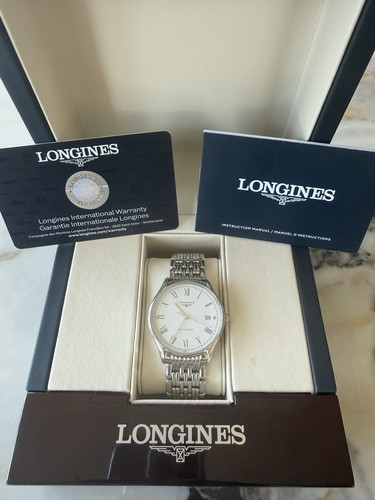 Longines lyre automatic white - longines,