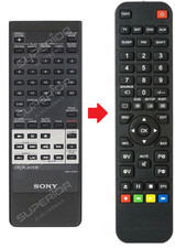 Ersatz fernbedienung für - ersatz, sony