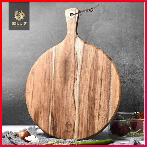 Pizza brett holz rund 40x30cm - holz,