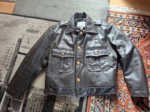 Polizei lederjacke chicago - polizei,