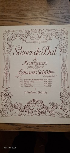 Versch klaviernoten - versch.,