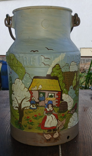 Milchkanne bodenvase - milchkanne,