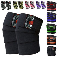 Kniewraps Gewichtheben Kniegurte PowerLifting Kniewrap Knie Gaurd Fitnessstudio Paar
