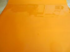 Qualitäts Bügelfolie Bespannfolie dunkel gelb rot - gelb  1,00 x 0,64m 