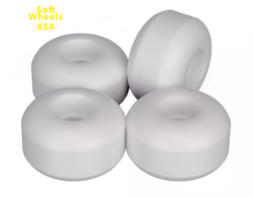 Blank wheels white 52mm - blank, 85a