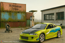 1:18 Ertl Fast & Furious - 1995 Mitsubishi Eclipse - Ersatzteile - Spare Parts