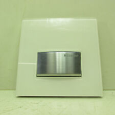 Geberit Urinal- Drückerplatte Typ 50 Glas weiß 13 x 13 aus Austellung