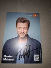 Autogrammkarte Maxim Mehmet