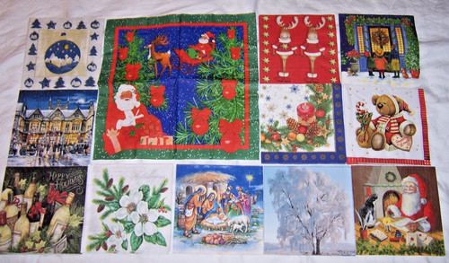 Servietten mix - 12,