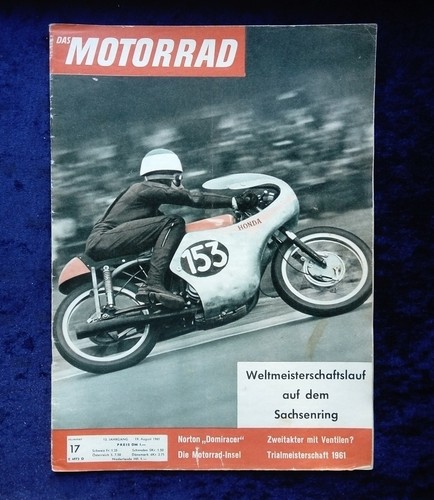Das motorrad 1961 - motorrad, titel