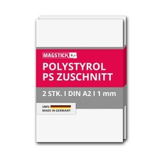2er Set Polystyrol Platten