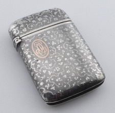 ANTIKES NIELLO VESTA ETUI aus