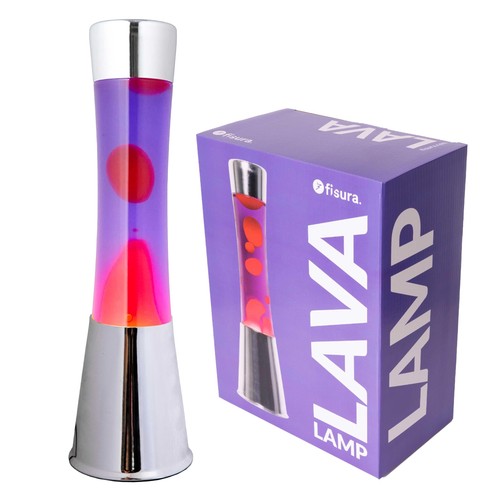 Lavalampe rot und lila - -,