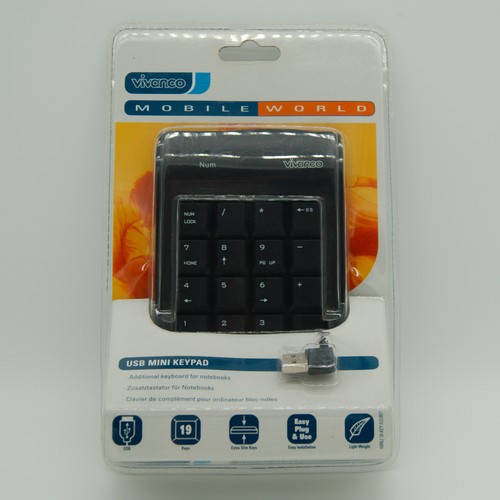 Vivanco usb mini keypad - mini,