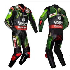 Leder Bikeranzug Rennen Biker