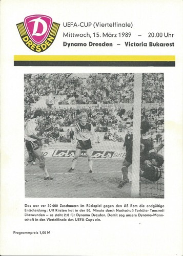 1988 dynamo dresden - ec, 1988/89