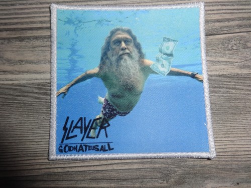 Slayer patch thrash metal - slayer, (-: