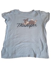 Disney Bambi Klopfer T-Shirt Kinder Größe 36 Blau Casual
