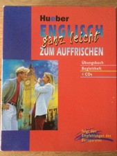 Hueber Englisch ganz leicht zum Auffrischen 4 CDs Übungsbuch und Begleitheft