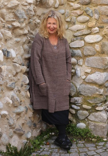 Akh lagenlook strickjacke gr - akh,