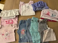 Kleidungspaket Gr. Newborn- 68 Mädchen/Hosen, Bodys, 2 SETS, Strampler, 28 Teile