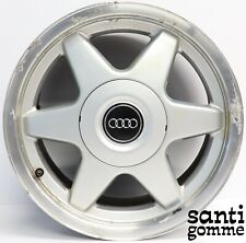 4 Alufelgen AUDI 100 S4 91 -94 Original 7,5 x 15 " Verwendet 4A0601025D