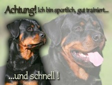 ROTTWEILER Hundeschild