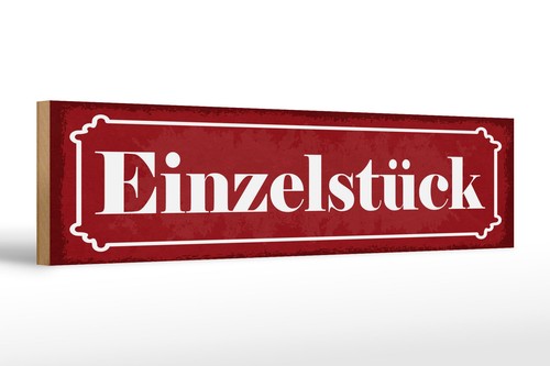 Holzschild hinweis 46x10 - hinweis,