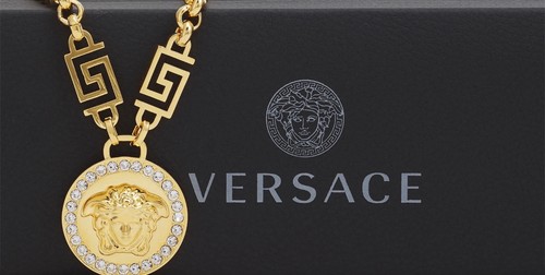 Versace orecchini halskette - versace,