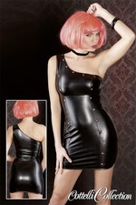 Minikleid in Schwarz - eng