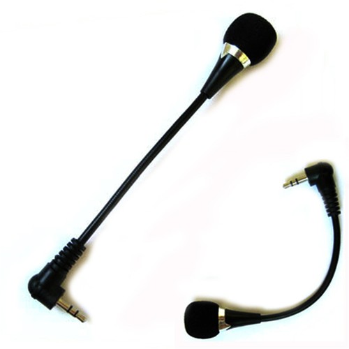 Mikrofon 5mm jack flexible - mikrofon,